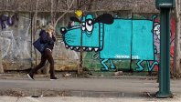 Bucharest Street Art Dogs