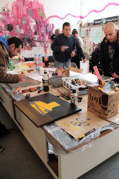 Graffiti Workshop / Sozialtherapie Niederlenz