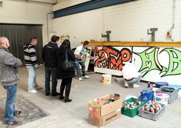 Graffiti Workshop / Sozialtherapie Niederlenz